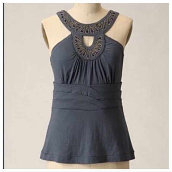 ANTHROPOLOGIE “Mythical Phoenix” Tank - Large - Picture 1 of 5